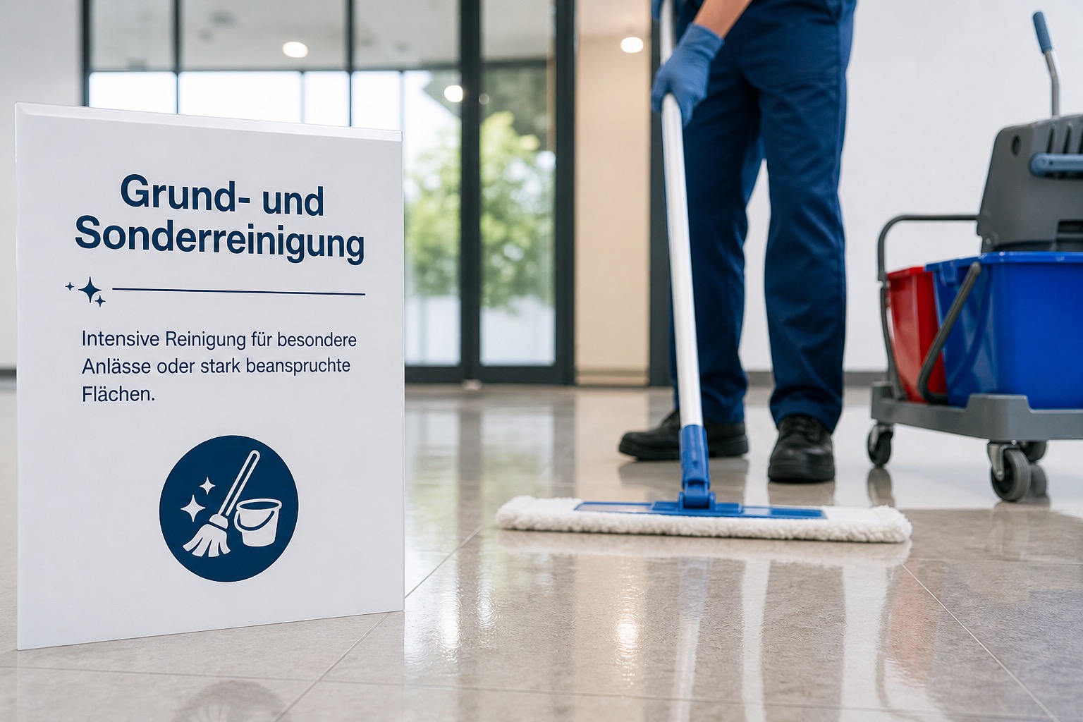 Professionelle Sonderreinigung